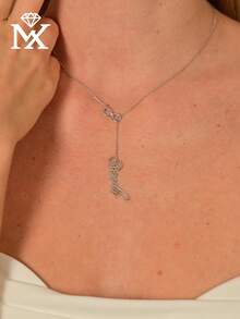 1 Personalized Customized Infinite Vertical Name Necklace, Mom Personalized Multi Name Necklace, Customized Surname Jewelry, Grandma Christmas Gift, Mom Gift - Multicolor - View 5