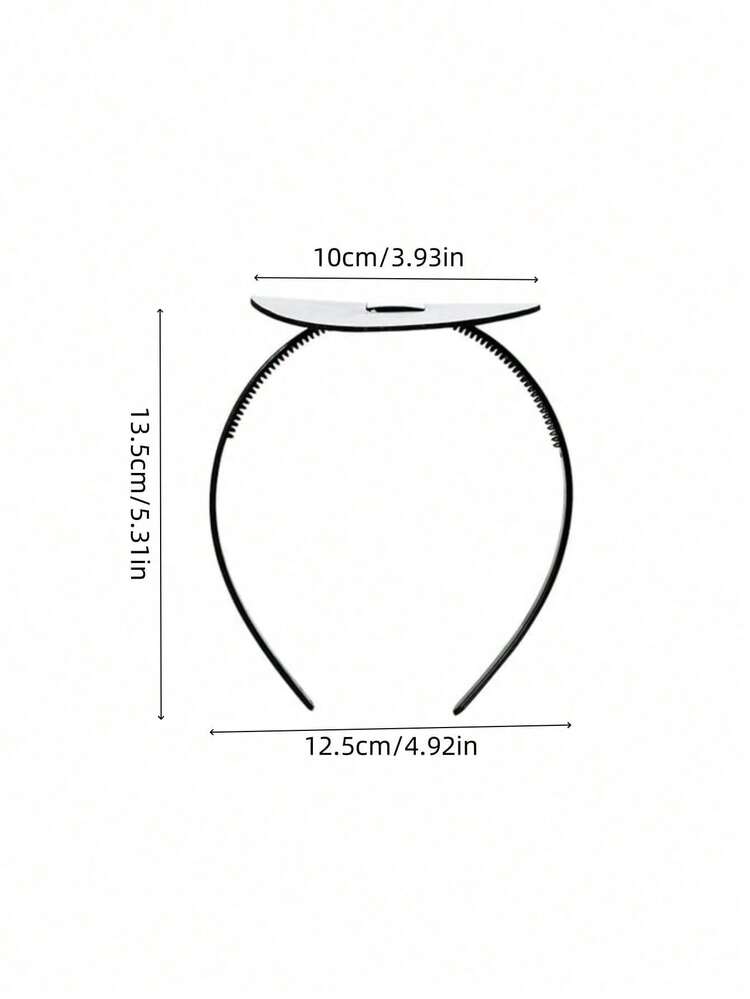 2/1pc Sturdy Anti-Slip Graduation Cap, Graduation Cap Band, Graduation Cap Band Lining Can Fix Cap And Maintain Hairstyle, Essential For Graduates - Black - View 6