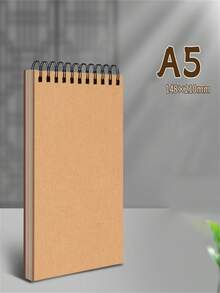 Spiral Bound Sketch Pad, Top Spiral Bound Sketch Board, Acid-Free Art Sketch Book, Suitable For Beginners Drawing, Sketching, Writing, Can Be Used As Holiday Gifts, School Supplies, Studio Supplies, Painting And Writing Supplies, Back To School Supplies, Learning Supplies. - A - View 15