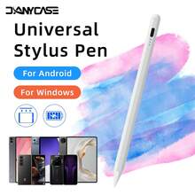 通用触控笔，兼容安卓、Windows 和平板电脑 - 白色 - 查看 1