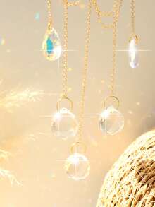 1 chiếc mặt dây chuyền pha lê hình mặt trời đôi mạ vàng, kiểu dáng tối giản phong cách Boho, dùng để treo cửa sổ, tạo cầu vồng và bắt giấc mơ, mặt dây chuyền hình cầu pha lê trong suốt, trang trí tường hình học lấp lánh, vật trang trí thiền định, trang trí phòng yoga, trang trí cửa sổ phòng ngủ, phòng khách, ban công, điểm nhấn nhà kiểu Boho, trang trí năng lượng tích cực, quà tặng tân gia, lăng kính chữa bệnh bằng pha lê, trang trí nhà kiểu Boho, trang trí phòng phù thủy, vật trang trí treo cửa sổ hình mặt trời lấp lánh. - Nhiều màu - Xem 5