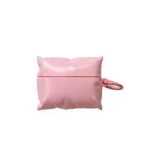 1pc Creative 3D Pillow Headphone Protective Case - Pink - View 3