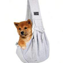 Pet Puppy Carrier Bag Cats Puppy Outdoor Travel Dog Shoulder Bag Single Comfort Sling Handbag Tote Pouch - Multicolor - View 2