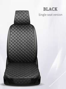 3pcs Universal Comfortable Leather Car Seat Cushion - Four Seasons Non-Slip, Star Stitched Front Seat + Backrest - Multicolor - View 11