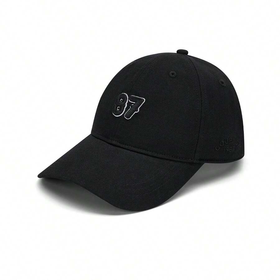 XTEP数码印花休闲运动黑色帽子 - 黑色 - 查看 1