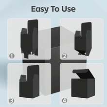 Bộ quà tặng gồm 13 hộp xếp chồng lên nhau, thích hợp làm quà sinh nhật, đám cưới, kỷ niệm, Giáng sinh, quà tặng vui nhộn (kích thước 1.2-5.9 inch) - Xem 8