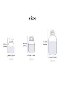 Bộ 2 chai du lịch 30/50/150ml, hộp đựng mỹ phẩm có thể tái sử dụng, chai rỗng đựng dầu gội, sữa tắm, dầu gội và dầu xả, chai nhỏ đựng sữa dưỡng thể, thích hợp cho chuyến công tác, du lịch, trường học, mua sắm, bãi biển và các dịp khác, gợi ý quà tặng Ngày Valentine, quà tặng Valentine giá cả phải chăng, Chủ nhật Phục sinh, Ngày của Mẹ. - Nhiều màu - Xem 8