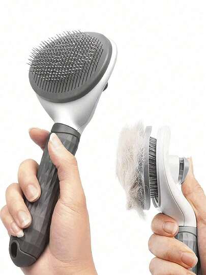1pc Multi-Functional Pet Self-Cleaning Brush