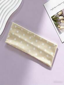 1/6条装女士波点发带，弹力宽幅布艺发箍，甜美优雅波西米亚风发饰，吸汗头巾，适合日常佩戴、健身、跑步、普拉提 | 复活节礼物，母亲节礼物 - 彩色 - 查看 6