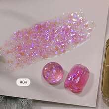 MIANEL GEL MIANEL 10ml 鹿角花凝胶指甲油，2026 新款超亮泽指甲油，钻石闪粉指甲油，红色指甲，黑色指甲，情人节美甲钻石闪粉指甲油 - 彩色 - 查看 13