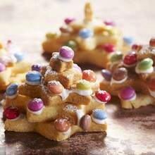 3D Christmas Tree & Snowflake Cookie Cutter Set - Stainless Steel, Ideal For Holiday Winter Baking, 3D Christmas Tree - Silver - View 11