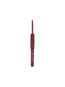 1Pc Soft Handle Alumina Crochet Hooks With Perfect Ergonomics, Ranging From 2mm To 6mm, Suitable For Hand Crochet Hook Set Suitable For Beginners And Experienced Crochet Enthusiasts, Perfect DIY Knitting Accessories Sewing Accessories Crochet Hooks Sweaters Knitting Hooks TRP Silicone Aluminum Hook Needles - Red - View 14