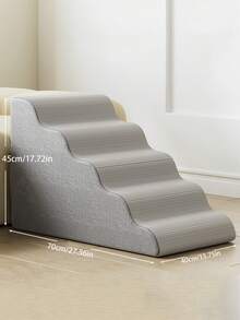 3/4/5 Tier Pet Stairs, Sofa/Bed Ramp, Non-Slip & Durable, Removable & Washable, Suitable For Elderly/Injured Dogs & Cats With Joint Pain, Hot Selling Item - Multicolor - View 13
