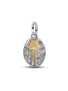 1个心形吊坠，镀银，适合手链项链，DIY礼物 - 彩色 - 查看 9