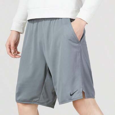 Nike Quần short thể thao nam thoáng khí, co giãn, chất liệu dệt kim AT5694-032
