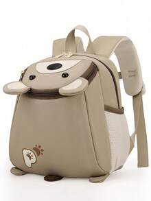 Preppy Style Backpack, New Lightweight And Comfortable, Large Capacity Fashionable Cute Bear Backpack, Cute Backpack Suitable For Daily Use And Students, Minimalist Versatil - Backpack - View 2