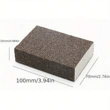 Diamond Sponge Cleaning Brush, Pot Bottom Cleaning Sponge, Rust Remover Sponge, Dish Sponge Block, Strong Degreaser, Cleaning Supplies, Cleaning Tools - Multicolor - View 5