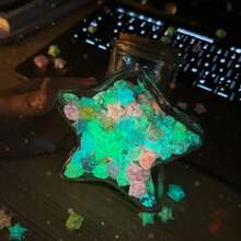 210 Sheets Of Luminous Star Paper, Star Paper Folding Star Specific Paper Folding Star Origami Strip Lucky Star, Luminous Handmade Star Paper - 210 Sheets Of Glow-in-the-dark Star Paper /love - View 7