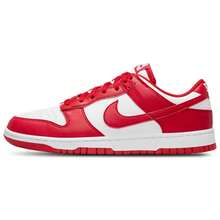 Nike Dunk Low Next Nature White University Red Women's DD1873-116 - 紅白色 - 查看 3