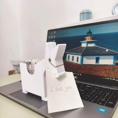 Donkey Shaped Memo Clip | Cute Desktop Memo Clip, Resin Craft, Suitable For Home Office, Creative Paper Clip Organizer