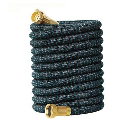 1pc Garden Hose Retractable Hose, Extend Garden Hose, 3/4" Diameter High Pressure Car Washer Pipe, Sprayer Shrinks Irrigation Magic Flexible Telescopic Water Pipe For Watering Lawn