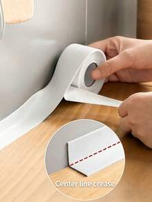 Waterproof Self-Adhesive Seal Strip, Mildew Resistant Caulk Tape For Kitchen Sink, Bathroom, Bathtub, Toilet, Countertop, Easy To Install - White - View 6