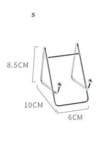 1pc Detachable Multi-Purpose Tablet/Phone Stand, Desktop Book/Recipe Display Holder, Iron Art Portable Reading Rack, Unisex Holiday Gift - Multicolor - View 10