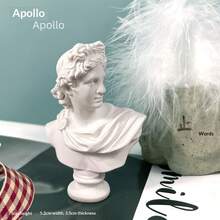 Mini Bust Statue Of David, Greek Mythology Hero, Gypsum Sculpture, Artistic Desktop Decor, Birthday Gift, Vintage European Style Sculpture, Student Drawing Tool, Home Decor, Creative Gift - Norse Greek Venus - View 17