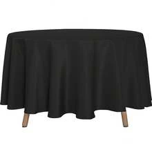 Khăn trải bàn tròn 120 inch, không đường may - 1 chiếc - Chống bám bẩn và có thể giặt, vải polyester, không phai màu, không rách, khăn trải bàn trang trí phù hợp cho đám cưới, tiệc tùng, tiệc chiêu đãi, các dịp trang trọng. - Nhiều màu - Xem 23