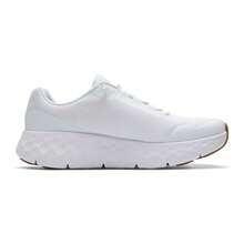 Skechers Sapatos Casuais de Alta Amortização para Homens, Tênis de Corrida GO WALK MAX CUSHIONING FLEX, Sapatos Esportivos Leves e Confortáveis para Uso Diário ao Ar Livre 217113-WHT - Branco - Visão 2