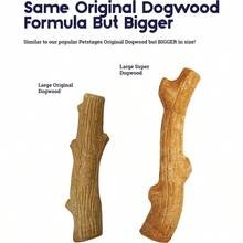 Outward Hound By  Super Dogwood Durable Dog Chew Toy, Extra Small - Long Lasting Chew Stick Made With Real Wood - USA Made, XS - Default - View 4