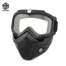 Bicycle Face Mask Goggles, Windproof Bicycle Face Mask Goggles, Dustproof Bicycle Face Mask With Goggles, Comfortable And Breathable For Cycling, Bicycle Riding Goggles Mask, Suitable For Motorcycles And Bicycles, Soft And Comfortable Fit With No Pressure, Breathable - Cycling Face Mask Goggles - View 13