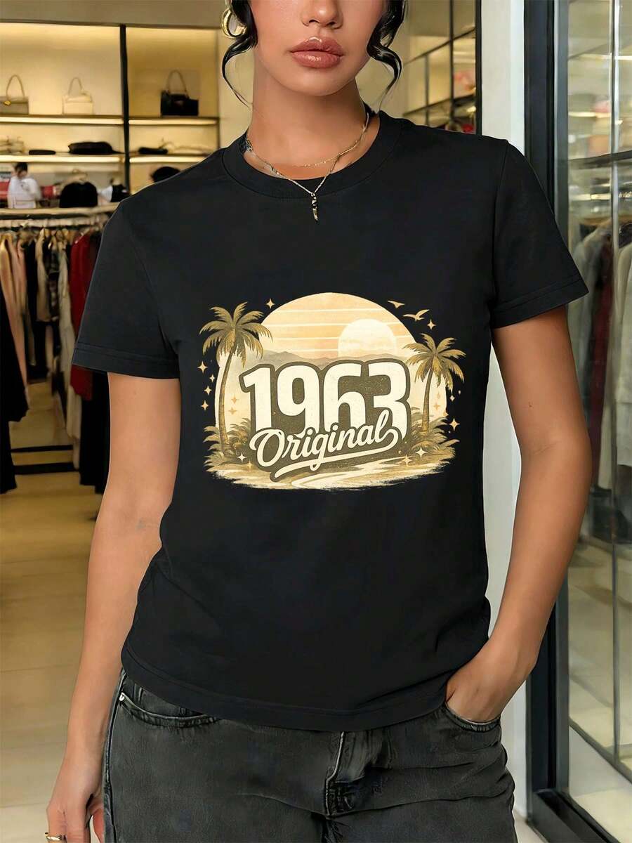 Camisetas femininas - Preto - Ver 1