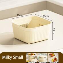 Plastic Colander-Colander For Kitchen With Drip Bowl, Plastic Strainer For Fruit, Berry, Vegetable And Pasta, Dishwasher - M - View 7
