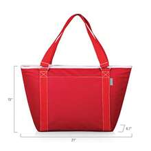 Topanga Cooler Bag - Soft Cooler Tote Bag - Picnic Cooler - Rojo - Ver 6
