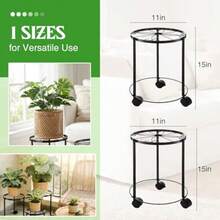 Flower Stand - Wheels - View 2
