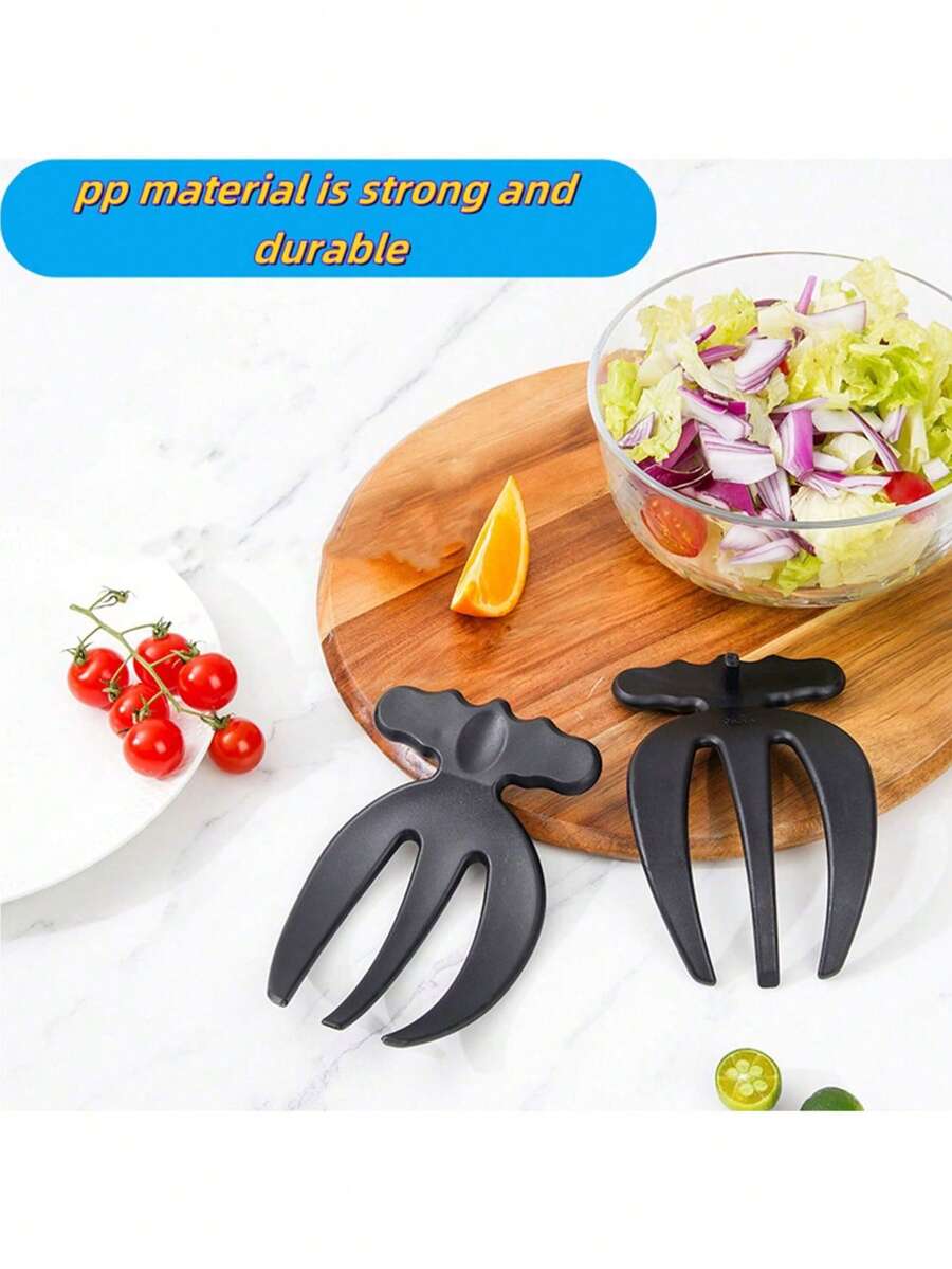 2件套水果沙拉搅拌器和3齿创意沙拉叉，厨房用具 - 查看 1