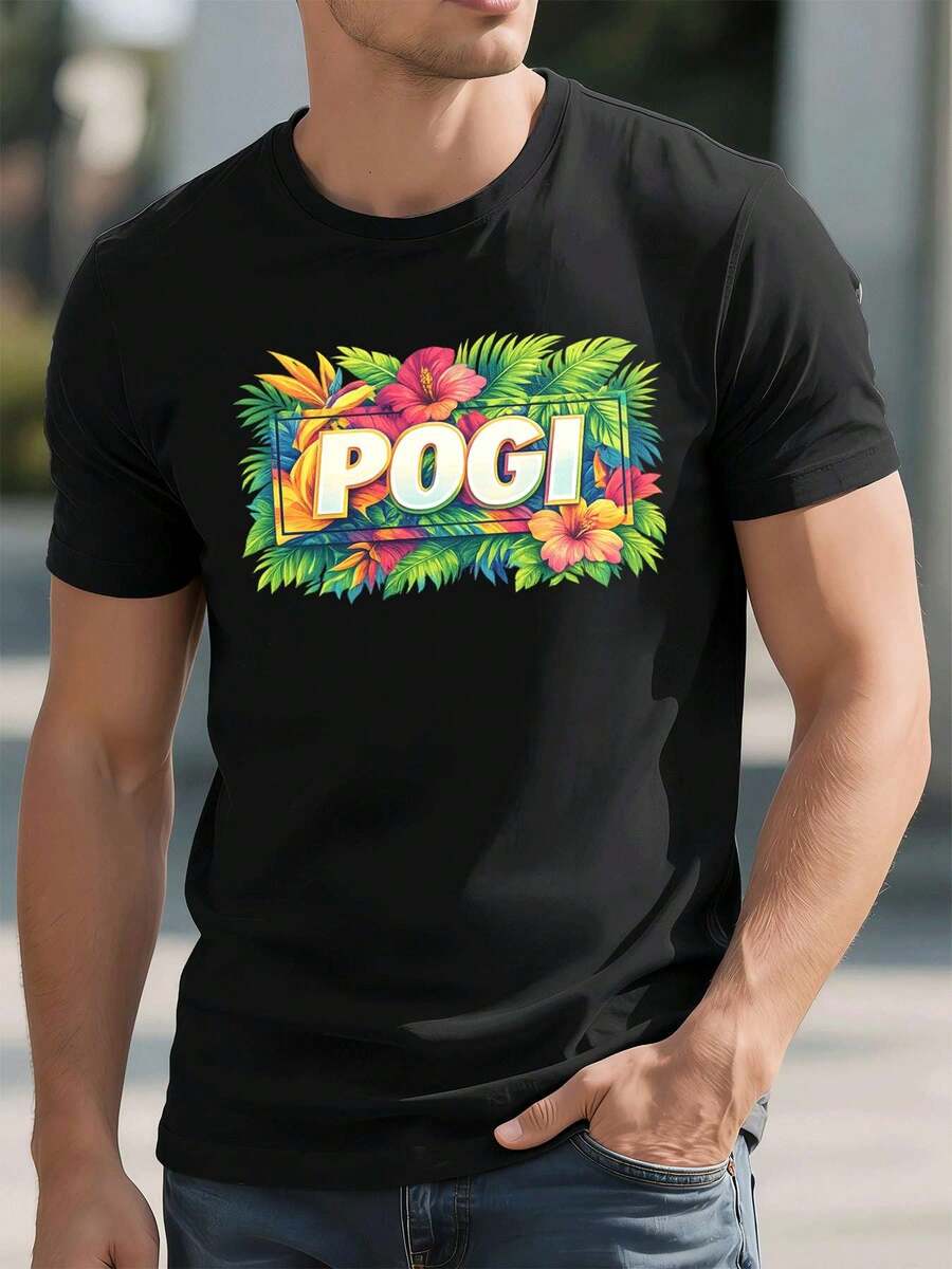 T-shirts pour hommes - Noir - Voir 1