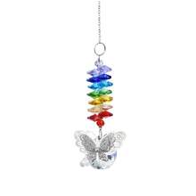 20mm Colorful Crystal Ball Vintage Crystal Pendant Rainbow Suncatcher Suitable For Window Decor, Garden Wind Chime Crafting - A - View 21