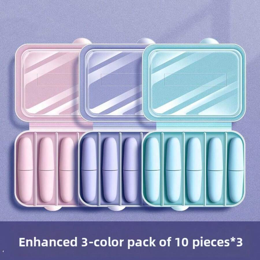 Noise-Proof Earplugs, Sleeping Earplugs, One-Time Foam Earplugs, Silicone Earplugs For Noise Reduction