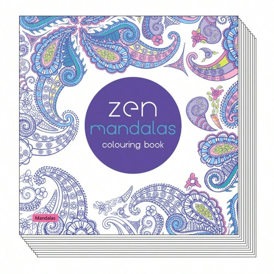Mandala Coloring Book For Adults, Anti-Stress Floral Pattern Art Workbook, 24 Pages Of Intricate Circle Designs For Relaxation & Mindfulness, Creative Gift For Women Men Teens - Mandalas Coloring Book - View 1