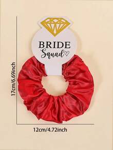 7pcs Versatile Party Blue Satin Elastic Damage-Free Crystal Card Hair Scrunchies, Party Gift, Wedding Gift, Bridesmaid Gift, For Women, Hair Tie, Hair Accessory ,Hair Accessories, Scrunchy Hair Ties, Casual Ponytail Head Accessories Elastic Band - 多色 6 - 查看 4