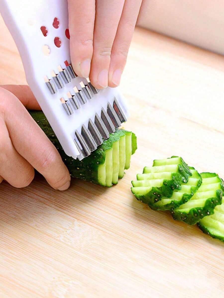 1PC Multi-Functional Kitchen Slicer - Vegetable Grater And Peeler Set - Multicolor - View 1