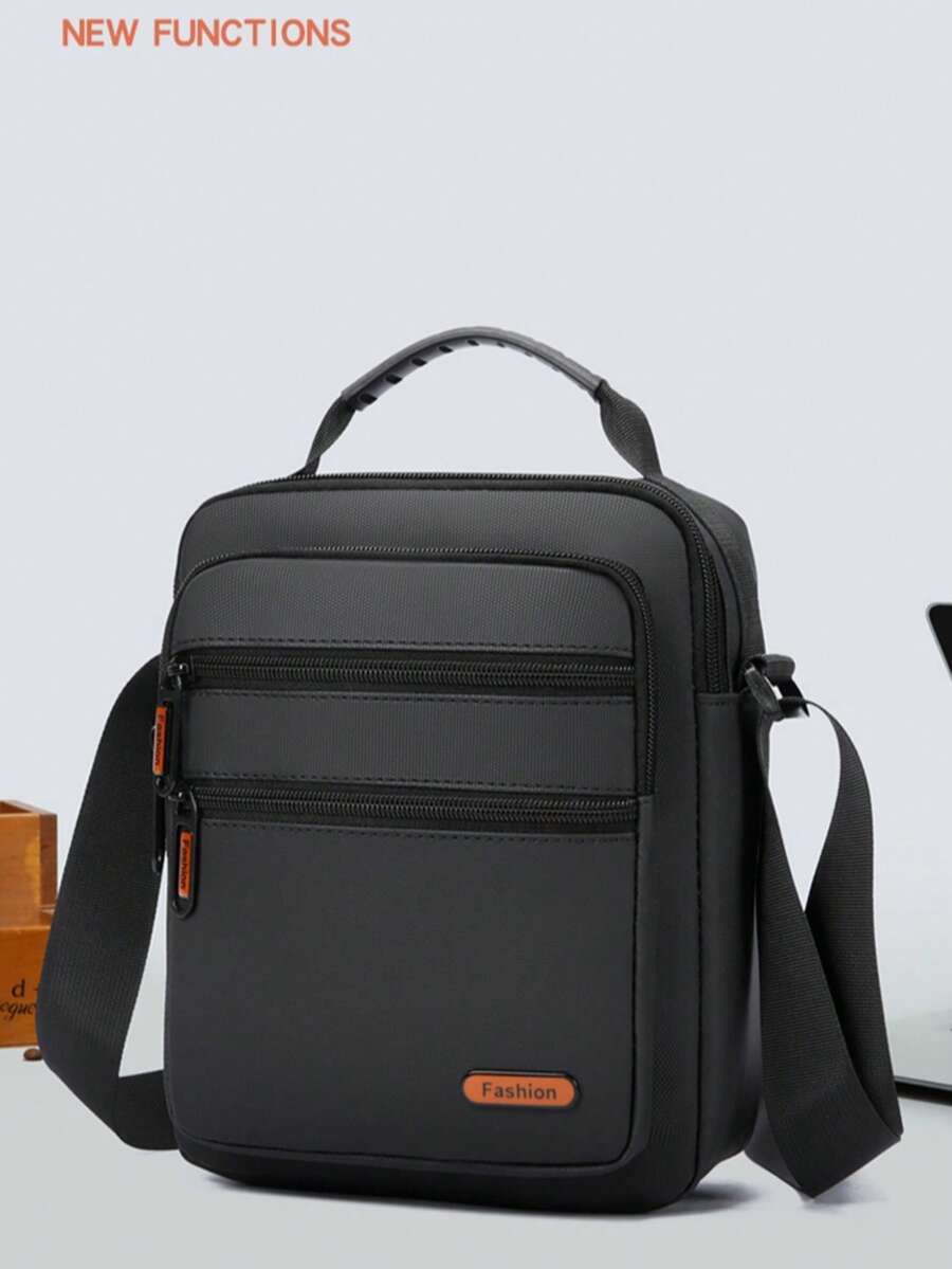 Fashionable Casual Crossbody Bag, Minimalist Business Commuter Handbag, New Men's Shoulder Bag