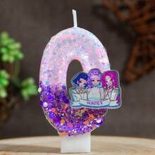 1pc Creative Birthday Candle Cake Cartoon Number Candle - Multicolor - View 11