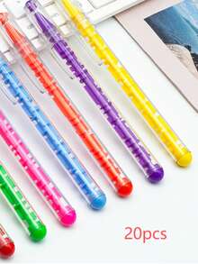 5件套创意办公用品趣味益智圆珠笔迷宫玩具，适合学生 - 原子筆 - 查看 6