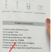 1个盒装睫毛夹，电热睫毛夹，智能温控，适合日常、美容、约会等场合 - 升級款 - 查看 7
