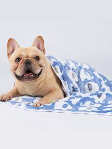 3pcs Pet Blanket, Super Soft & Fluffy High-Quality Cute Elephant Pattern Pet Blanket, Flannel Dog/Cat Mat Pad - Mixed 3 Colors, Size M (52x76cm) - View 6