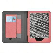 适用于 7 英寸 Kindle Paperwhite 第 12 代 (2024)、6 英寸 Kindle 第 11 代 (2024)、Kindle Paperwhite 第 11 代 (2021)、Kindle 第 11 代 (2022) 的支架保护套，带手带和卡槽（粉色） - 粉色 - 查看 4