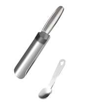 Stainless Steel Meatball & Salad Patty Maker Set - Non-Stick Multi-Functional Kitchen Tool For Making Perfect Shaped Meatballs, Dough And Ice Cream Balls - Silver - View 16